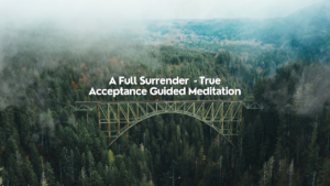 A Full Surrender – True Acceptance (Guided Meditation)