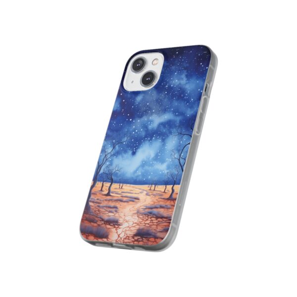 Milky Way Over Desert Dunes Flexi Case - Image 10