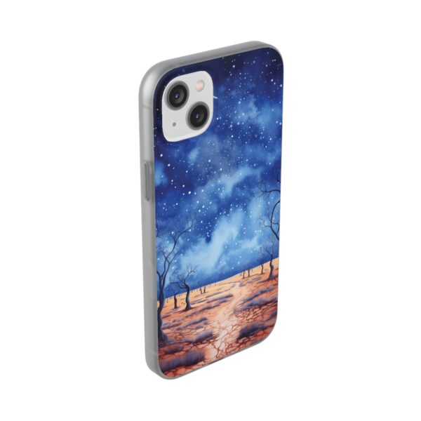 Milky Way Over Desert Dunes Flexi Case - Image 3