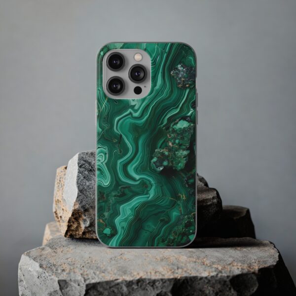 Malachite Lava Rock Flexi Case - Image 2