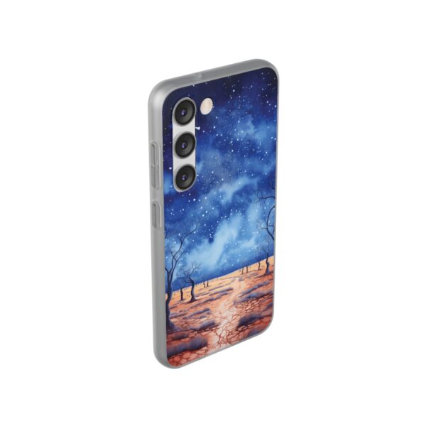 Milky Way Over Desert Dunes Flexi Case - Image 12