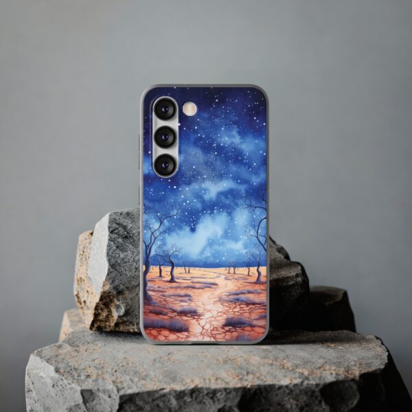 Milky Way Over Desert Dunes Flexi Case - Image 15