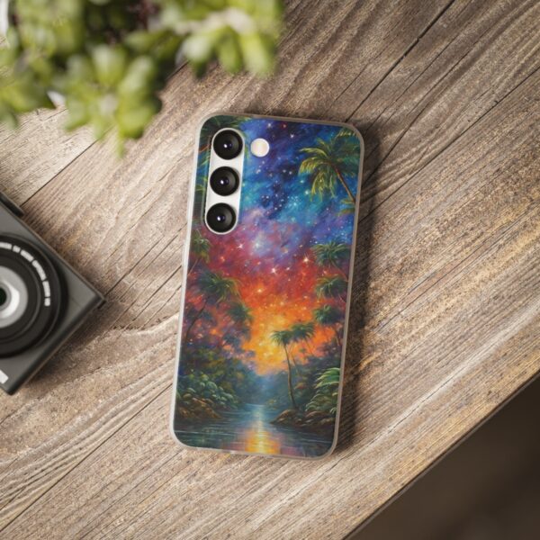 Stary Night At The Celestial Jungle Flexi Case - Image 10