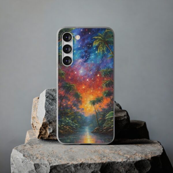 Stary Night At The Celestial Jungle Flexi Case - Image 11