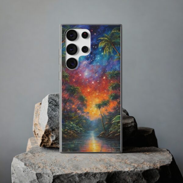 Stary Night At The Celestial Jungle Flexi Case - Image 15