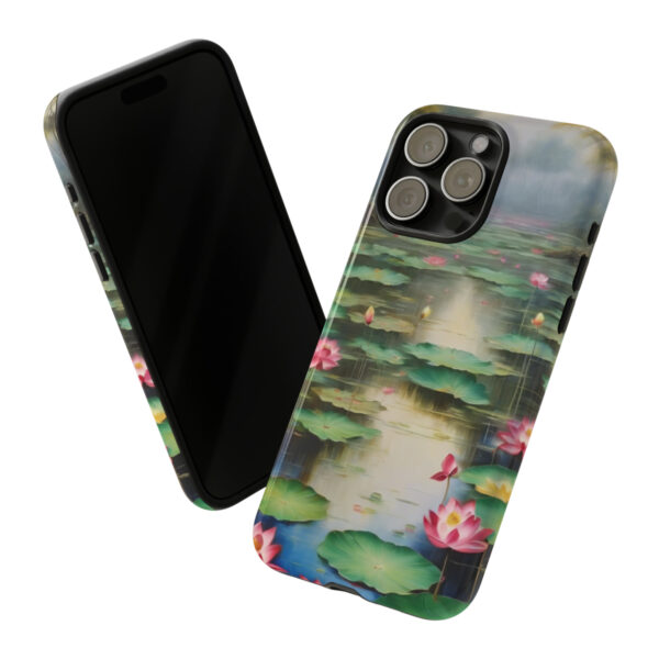 Lotus Pond Oil Painting Tough Case - Image 13