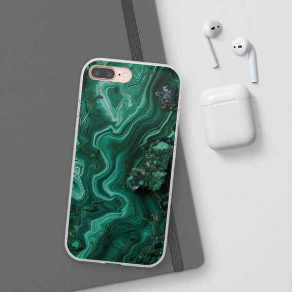 Malachite Lava Rock Flexi Case - Image 3