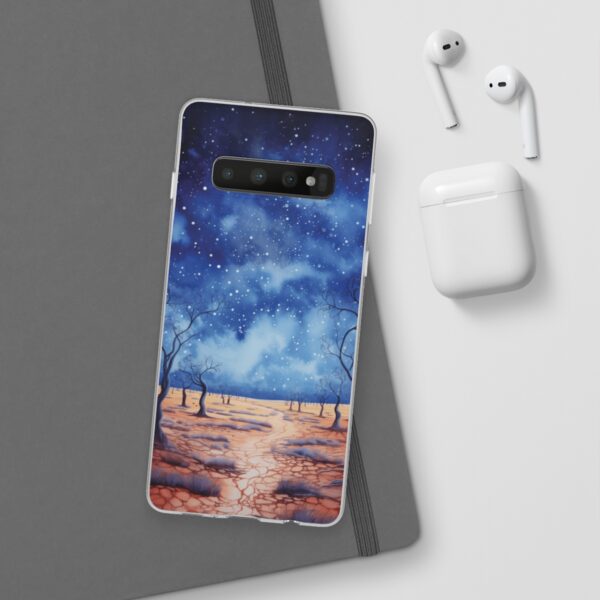 Milky Way Over Desert Dunes Flexi Case - Image 6