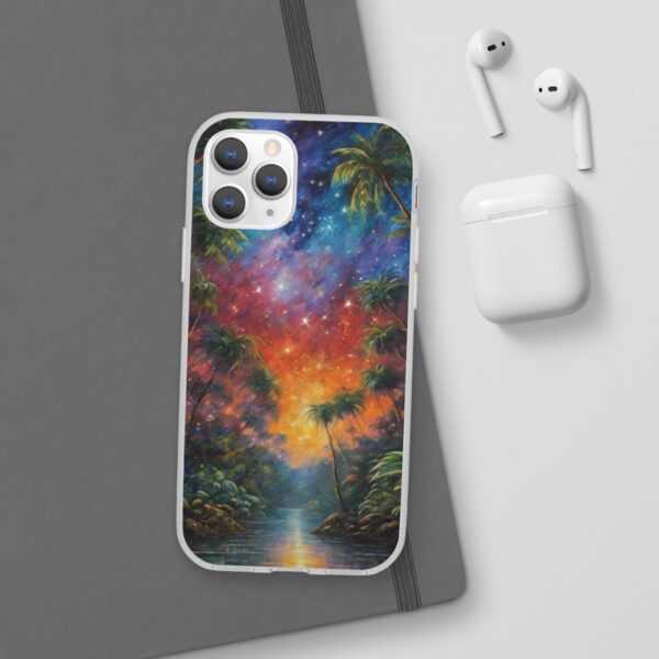 Stary Night At The Celestial Jungle Flexi Case - Image 2