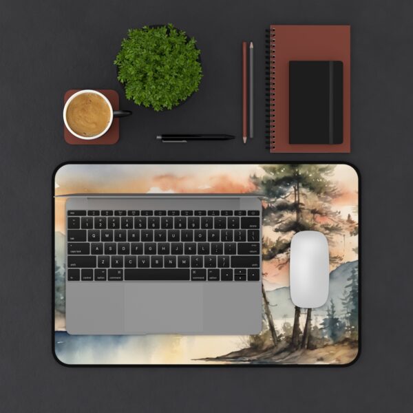 Serene Lake Watercolour Mouse Pad - Image 8
