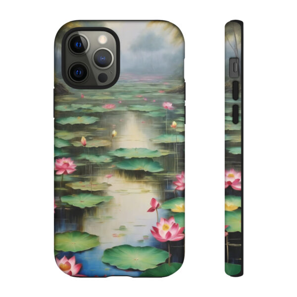 Lotus Pond Oil Painting Tough Case - Image 5