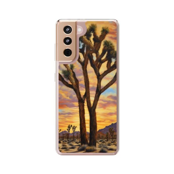 Joshua Tree Oil Painting Clear Case - Image 4