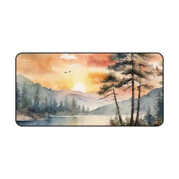 Serene Lake Watercolour Mouse Pad - Image 11
