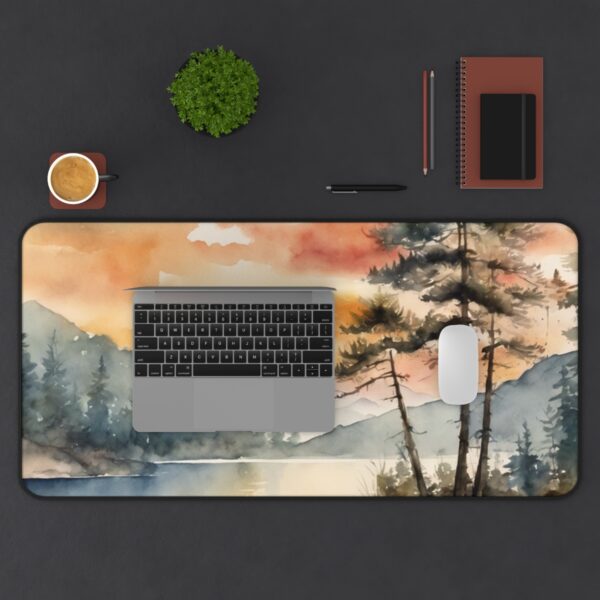 Serene Lake Watercolour Mouse Pad - Image 13