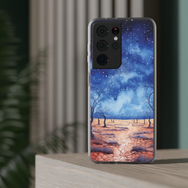 Milky Way Over Desert Dunes Flexi Case - Image 9