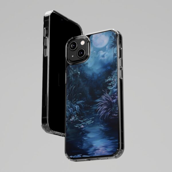 Moonlit Ball Oil Painting Clear Case - Image 3