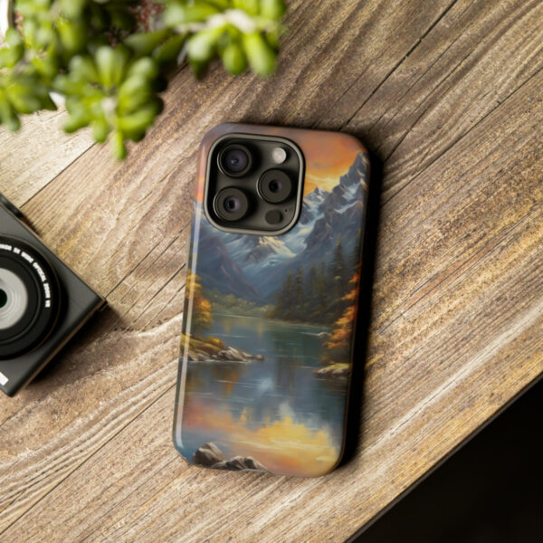 Clear Lake By Icy Mountain Tough Case