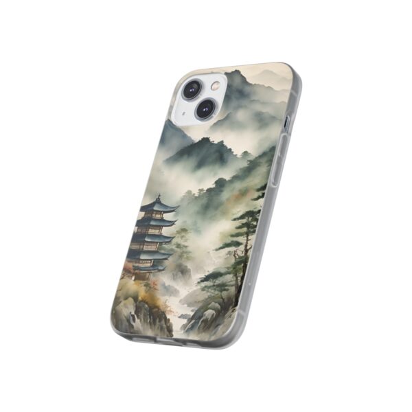 Japanese Misty Mountains Flexi Case - Image 13
