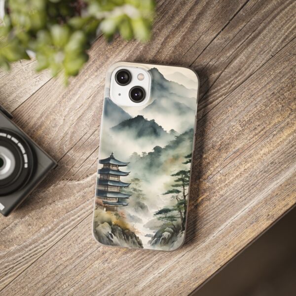 Japanese Misty Mountains Flexi Case - Image 14