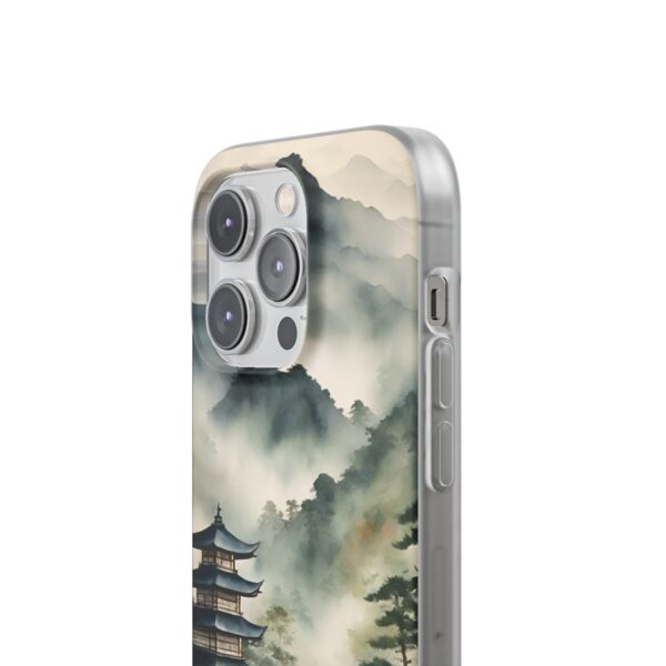 Japanese Misty Mountains Flexi Case - Image 2