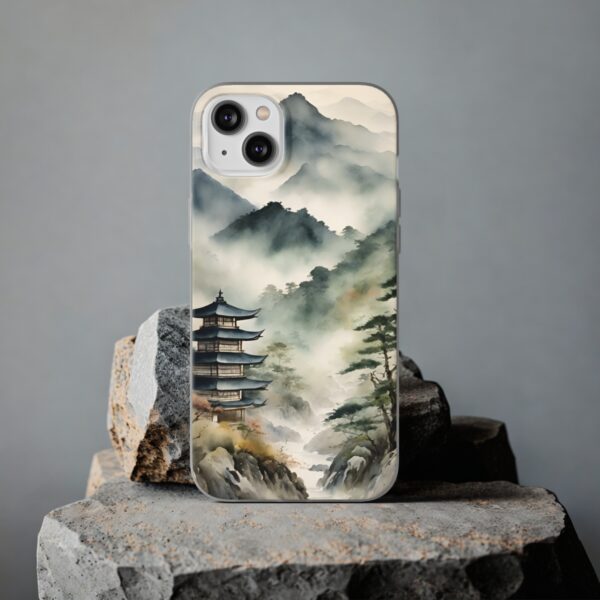 Japanese Misty Mountains Flexi Case - Image 15
