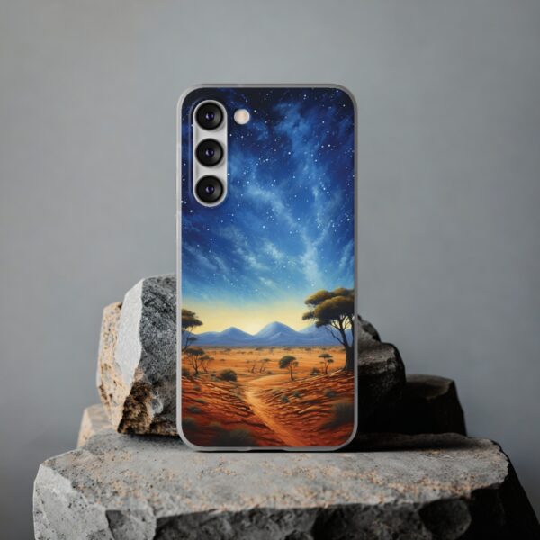 Sunrise Over Desert Dunes Flexi Case - Image 9