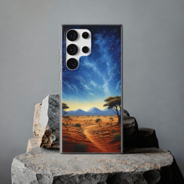 Sunrise Over Desert Dunes Flexi Case - Image 12