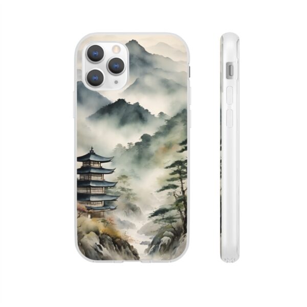 Japanese Misty Mountains Flexi Case - Image 8