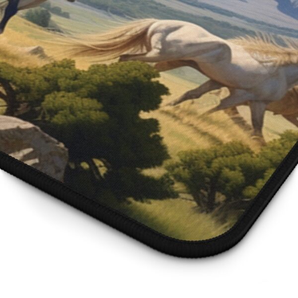 Horses Roaming Across Landscape Mouse Pad - Image 7