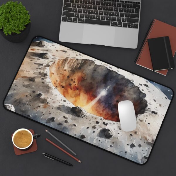 Meteor Impact Watercolour Mouse Pad