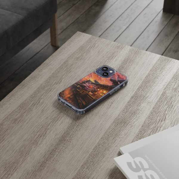 Watercolour Ramen Shop Clear Case - Image 9