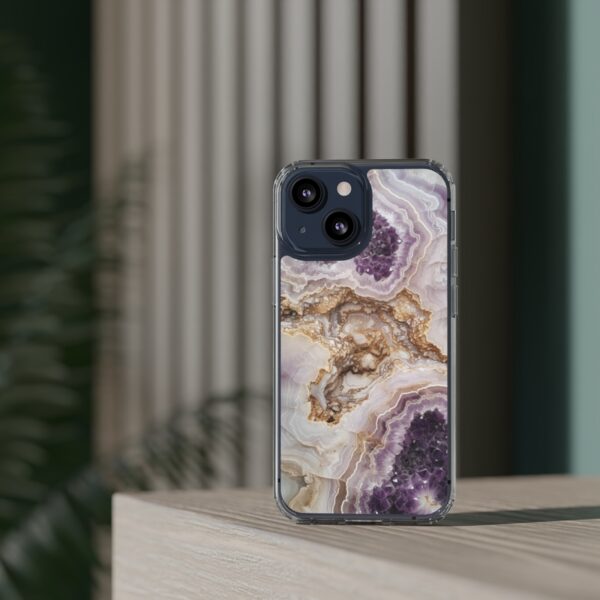 Amethyst Crystal Clear Case