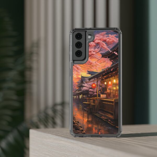 Watercolour Ramen Shop Clear Case - Image 8