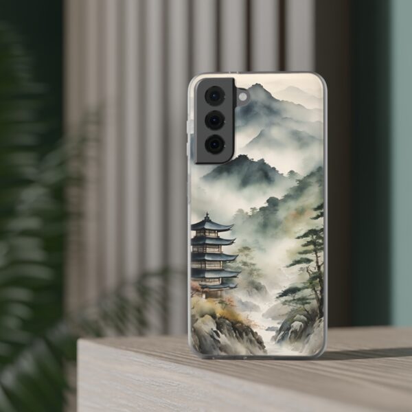 Japanese Misty Mountains Flexi Case - Image 10