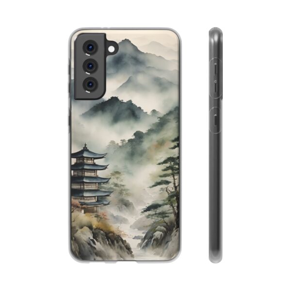 Japanese Misty Mountains Flexi Case - Image 11