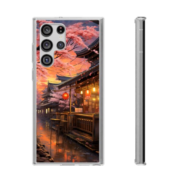 Watercolour Ramen Shop Clear Case - Image 7