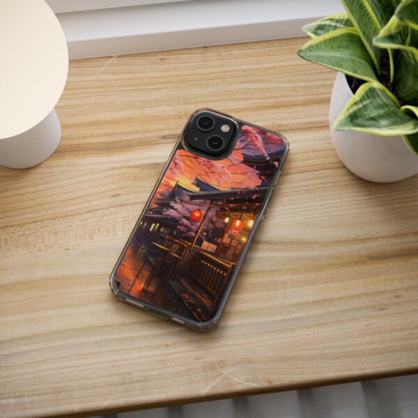 Watercolour Ramen Shop Clear Case - Image 6