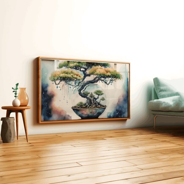 Alien Bonsai Garden in Zero Gravity Printable Wall Art - Image 4