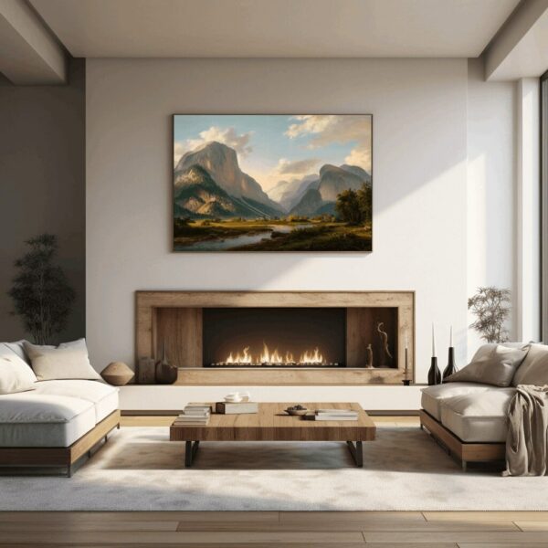 Vintage Mountain River Printable Wall Art - Image 7