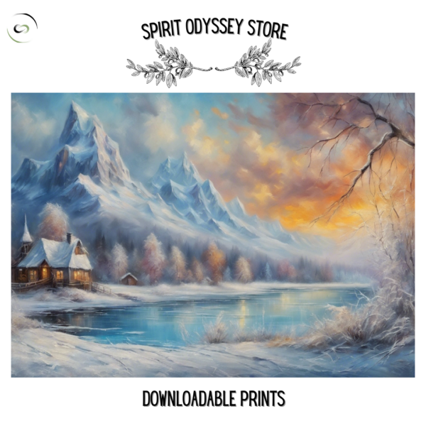 Frozen Wonderland Prinatable Wall Art
