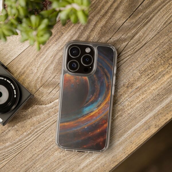 Planetary Rings Oil Painting Phone Case