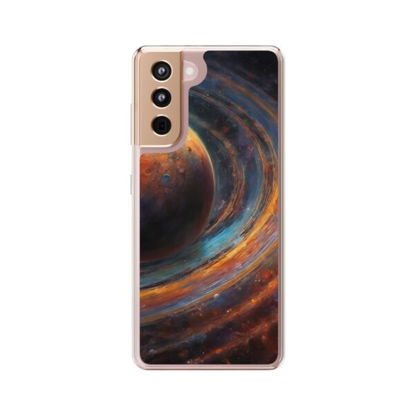 Planetary Rings Oil Painting Phone Case - Image 7