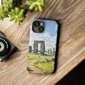 Stonehenge Oil Painting Tough Case
