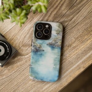 Blue Lagoon Tough Phone Case