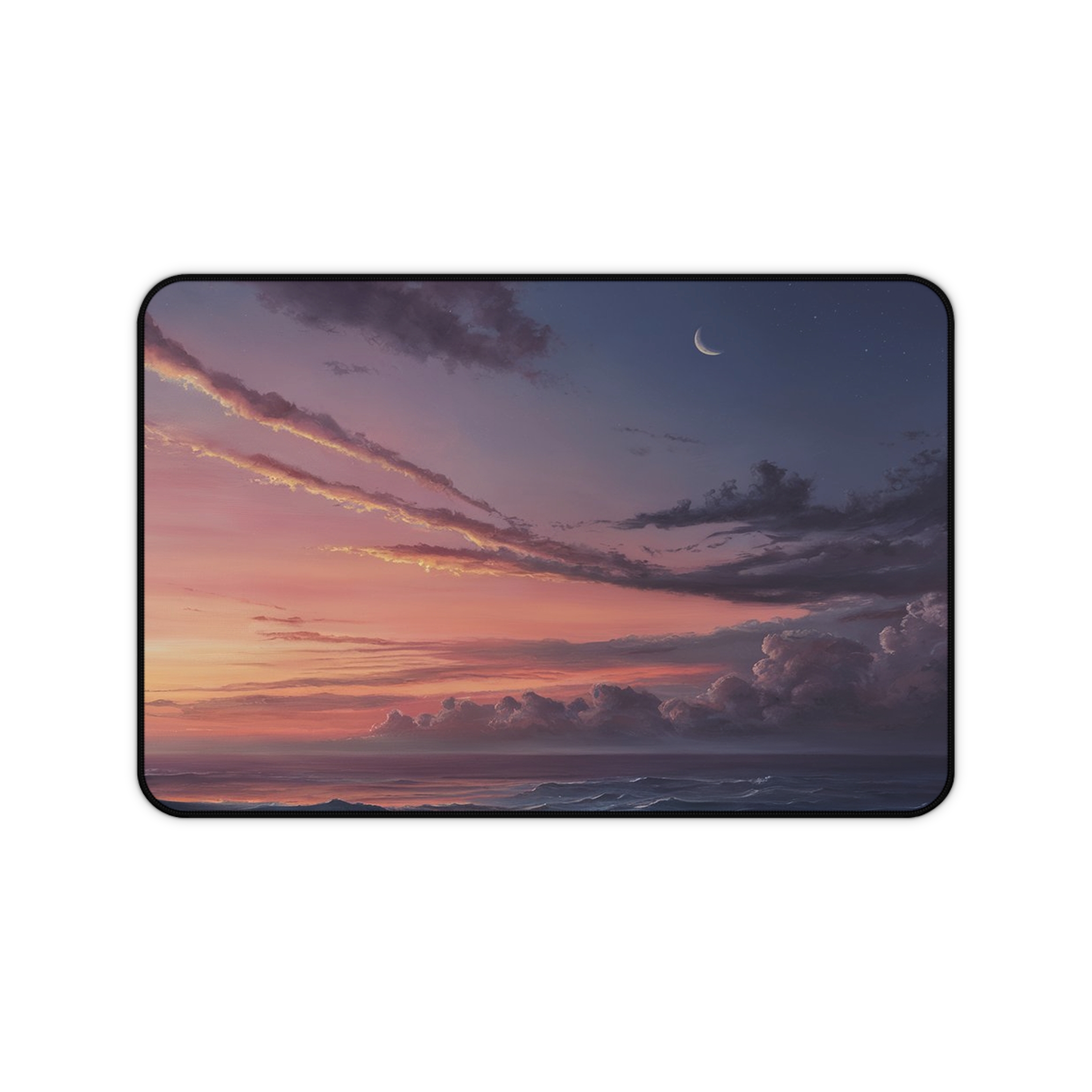 Oil Painting Sunset Escape Mousepad - Image 3