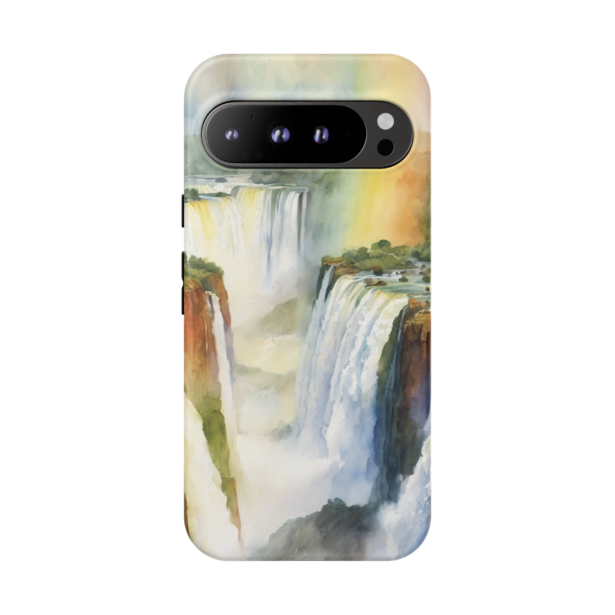 Rainbow Waterfall Tough Phone Case - Image 3
