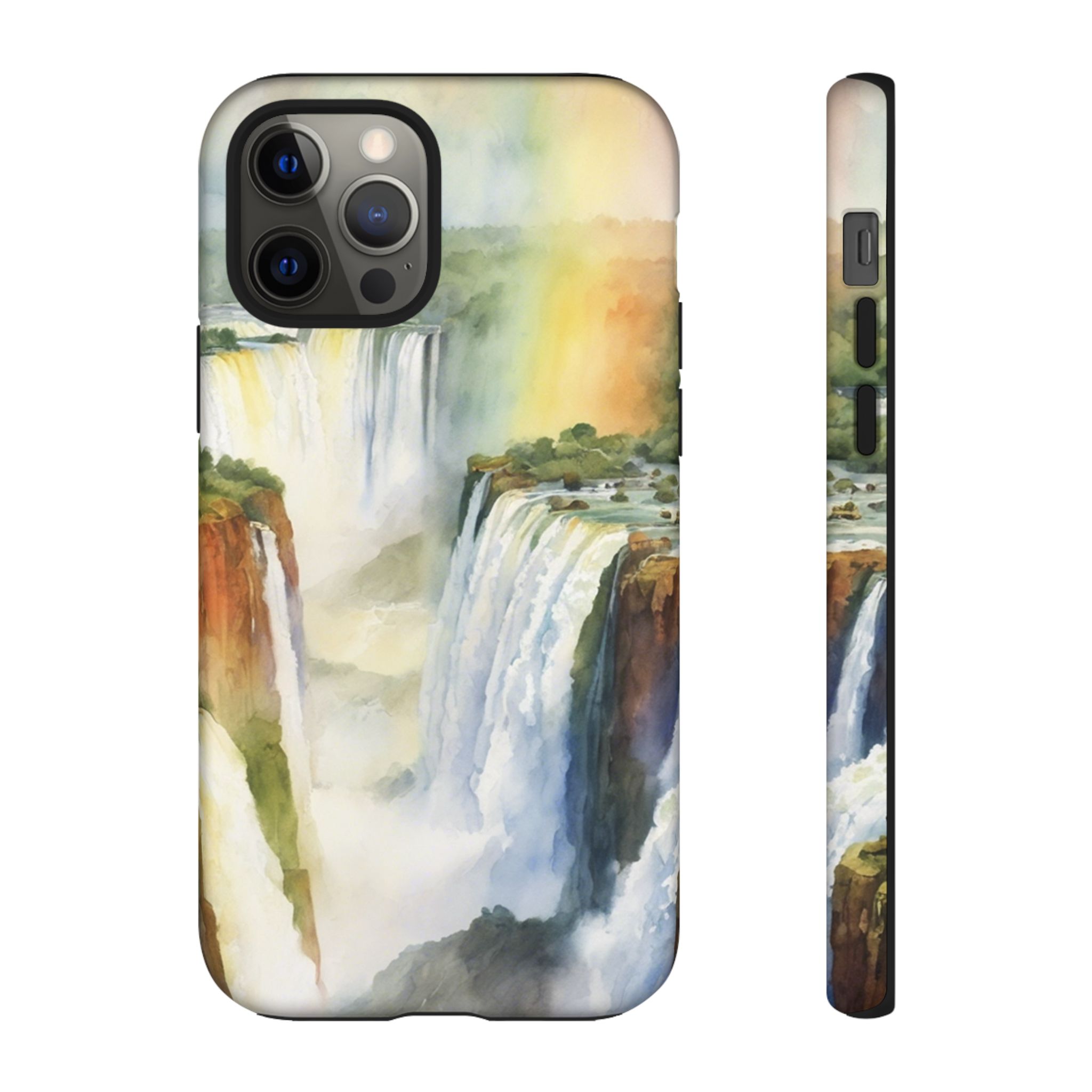 Rainbow Waterfall Tough Phone Case - Image 2