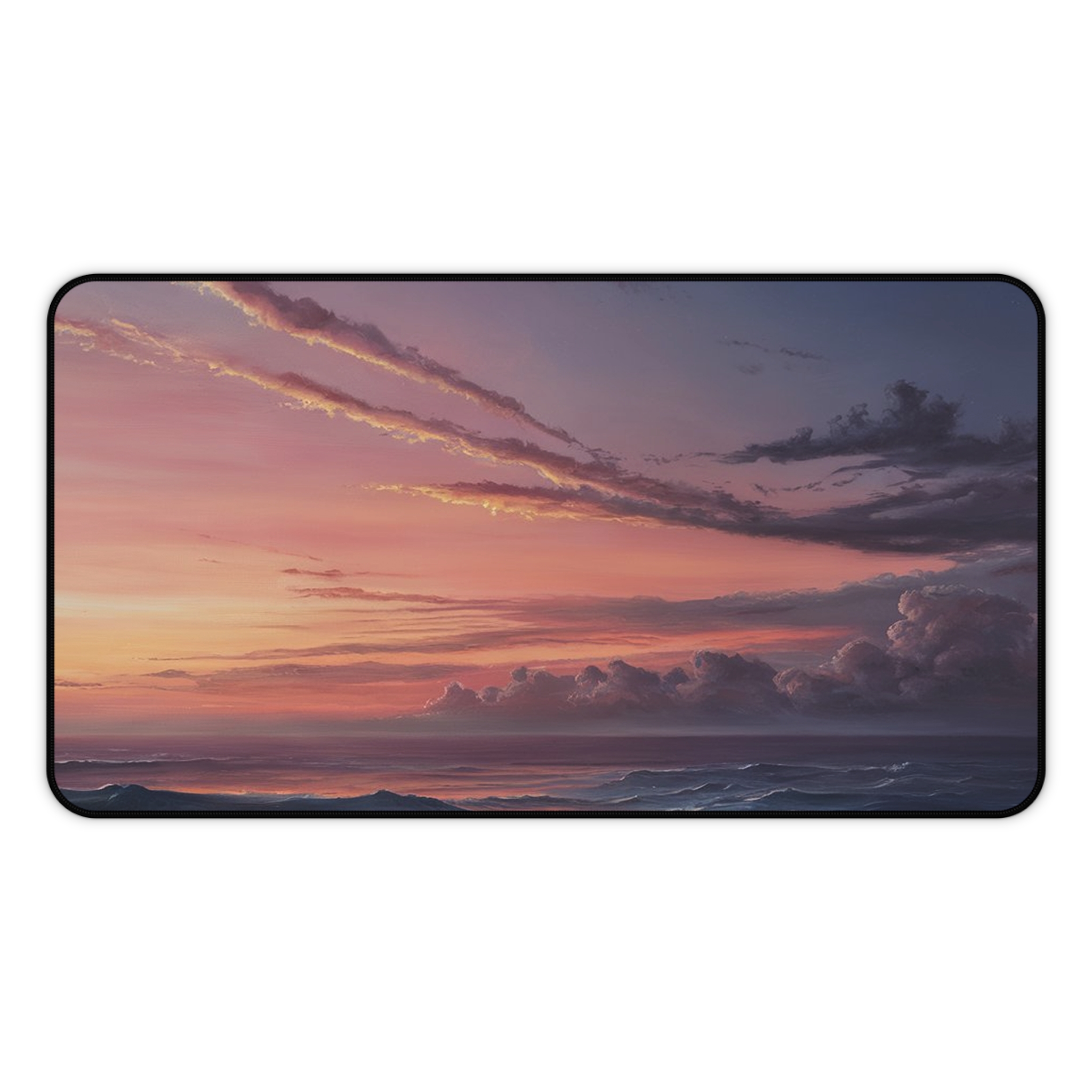 Oil Painting Sunset Escape Mousepad - Image 6