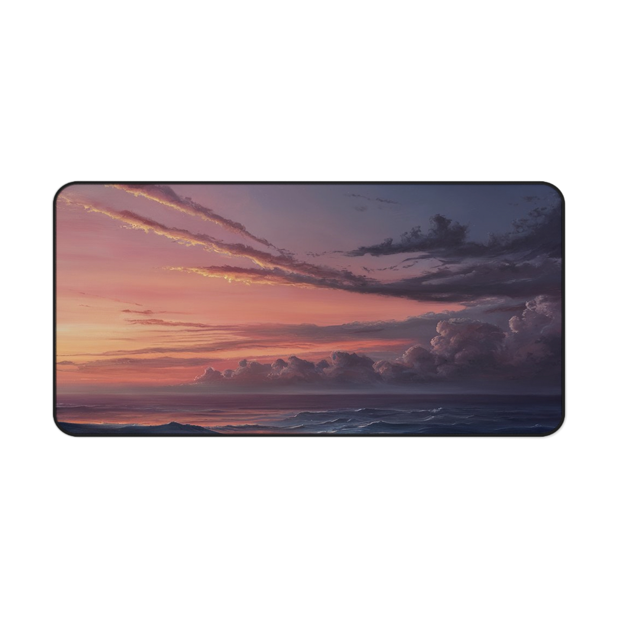Oil Painting Sunset Escape Mousepad - Image 9