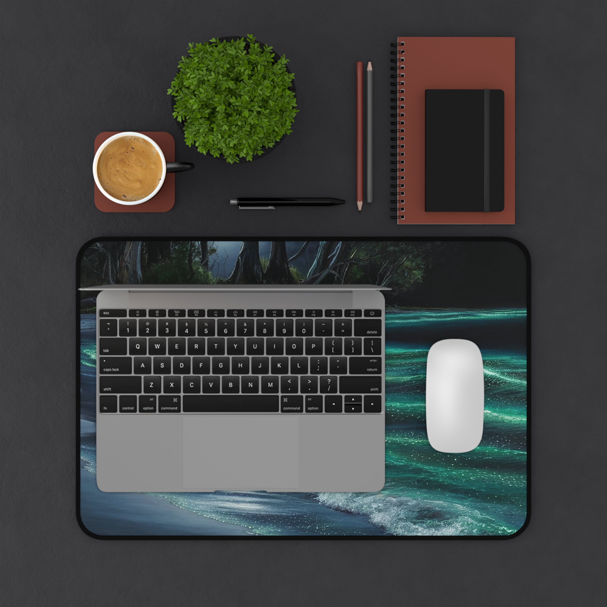 Starry Night Beach Mousepad - Image 2